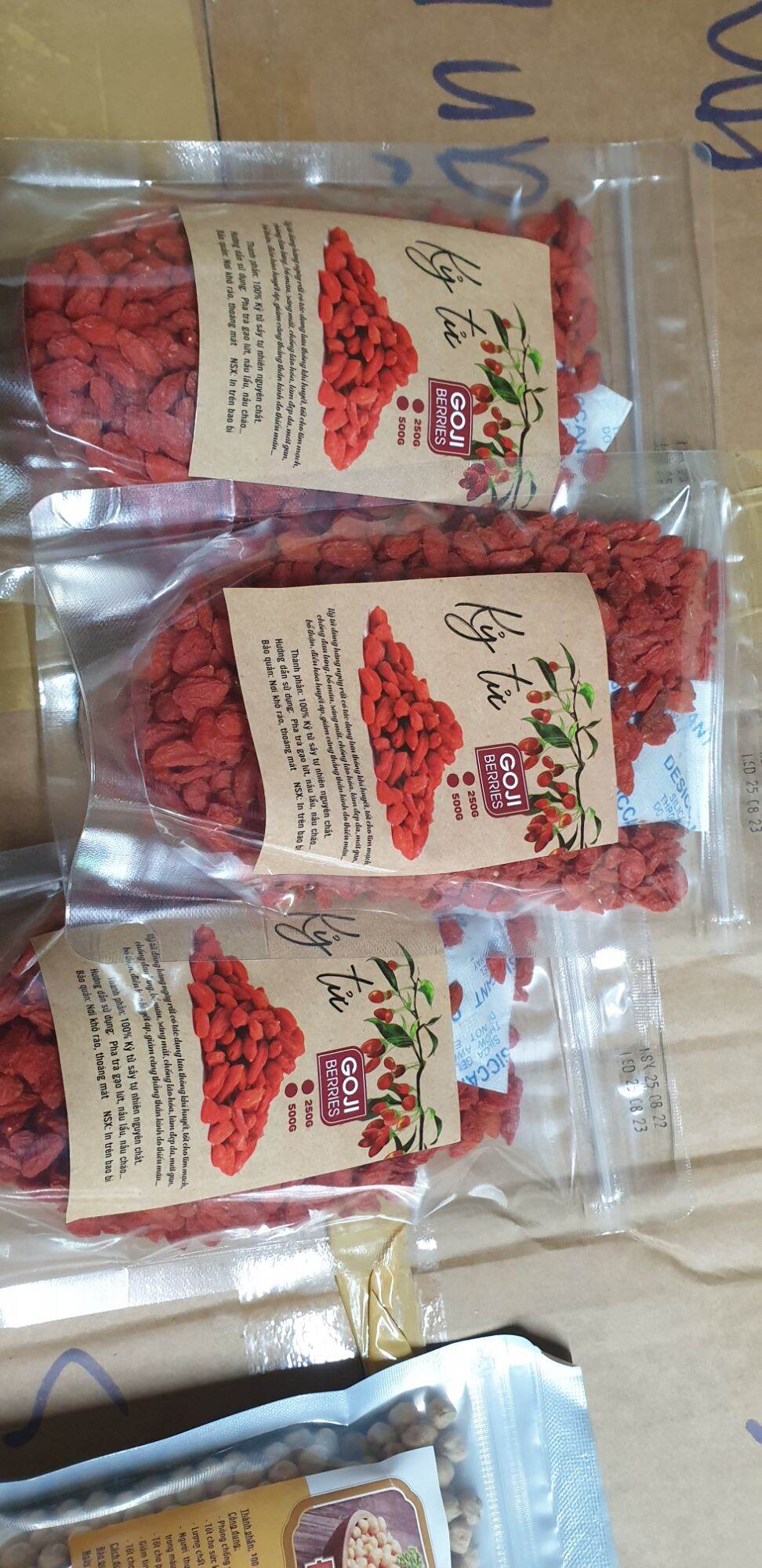 KÌ TỬ KHÔ ĐỎ HỮU CƠ - 250G