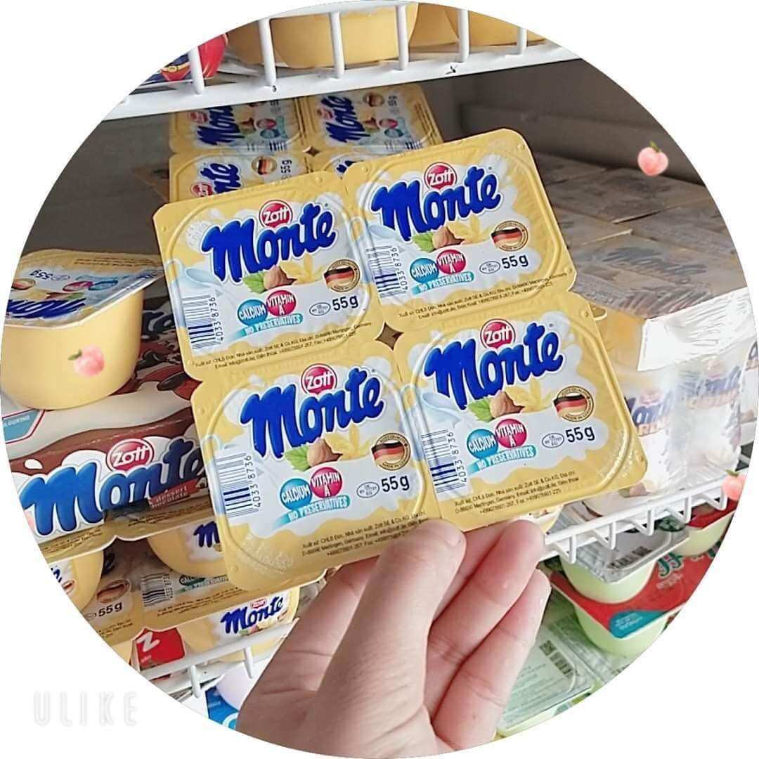 Váng sữa Monte classic mới cho bé 6m