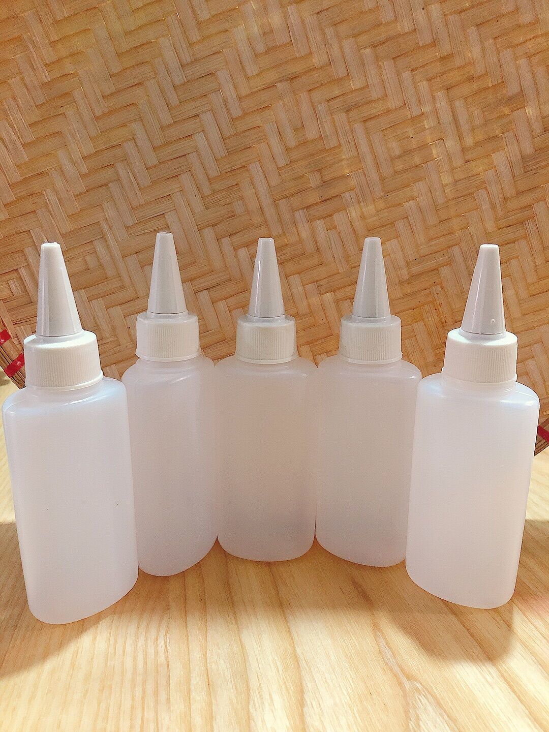 Combo 100 Chai nhựa mềm nút nhỏ giọt 100ml, chai nhựa xịt bơ, chai nhựa đựng bơ