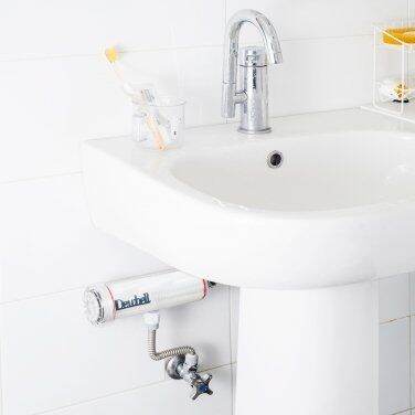 BỘ LỌC BỒN LAVABO DEWBELL F15 (1 VỎ LỌC + 1 LÕI ) lọc sạch cặn bẩn, tạp chất