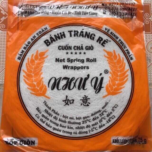 10 tập bánh Rế Như Ý 10 lá/1 tập (tổng 100 lá)