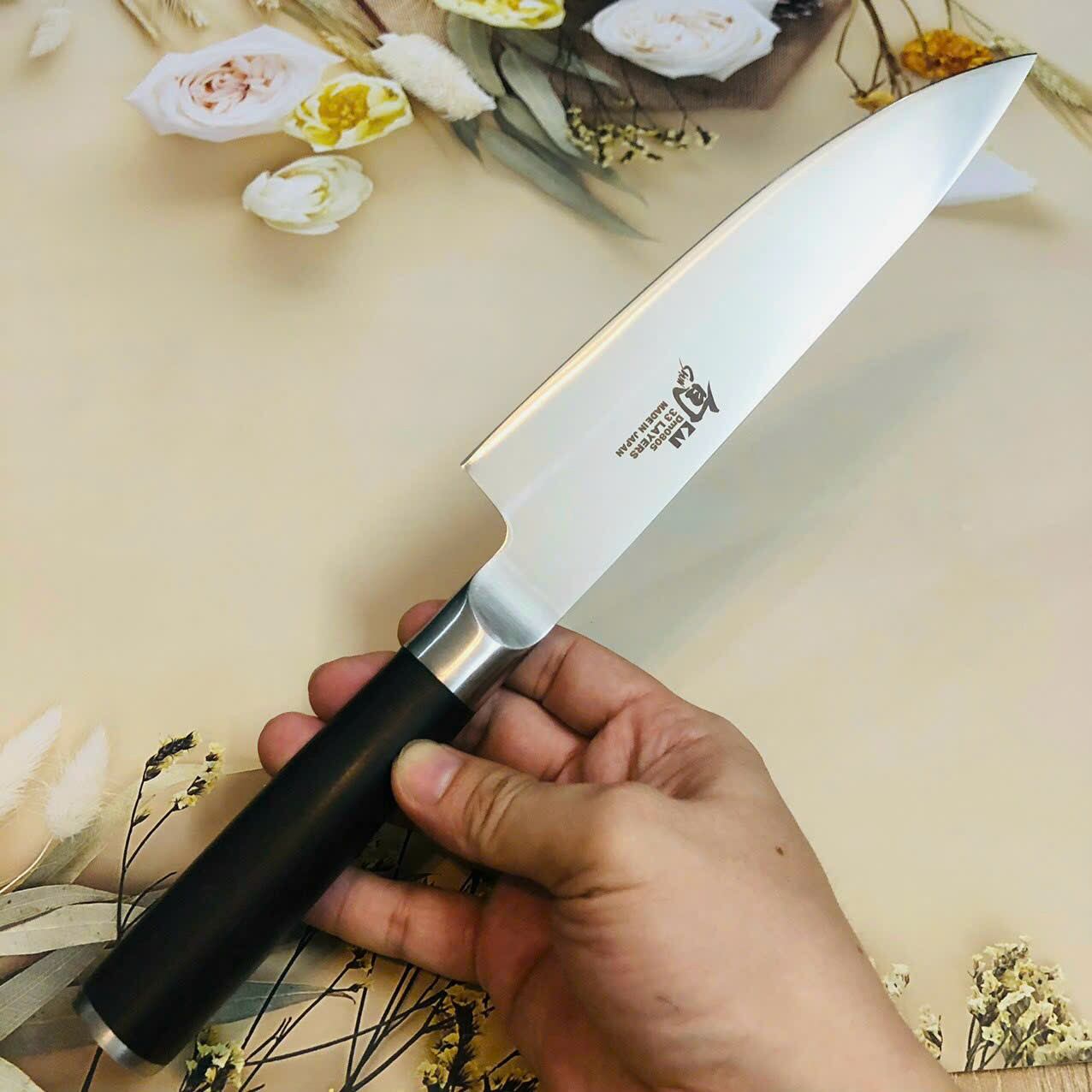 dao làm bếp thái thịt KAI JAPAN cao cấp siêu bén