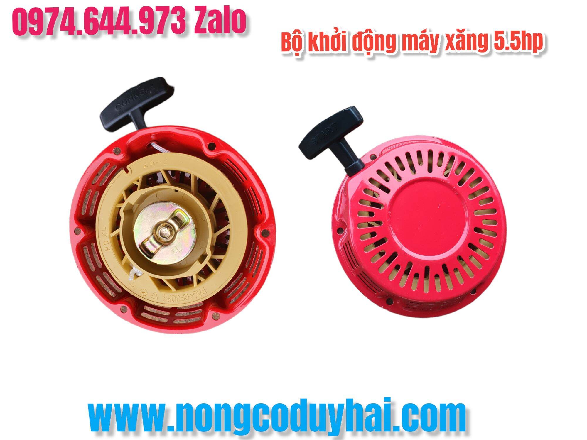 Bộ Giật Máy Xăng 5.5hp 6.5hp
