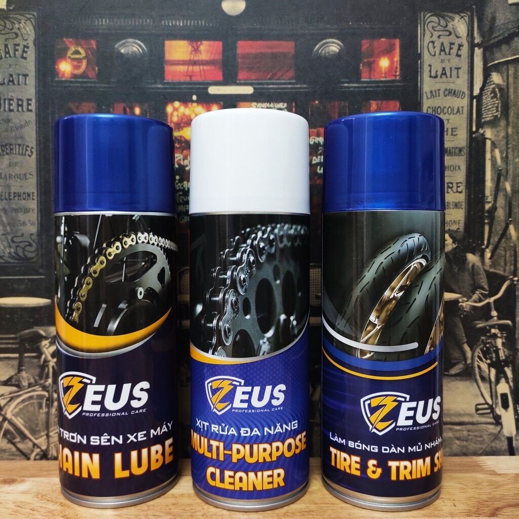 Bộ Zeus rửa sên, dưỡng sên, dưỡng nhám 400ml.
