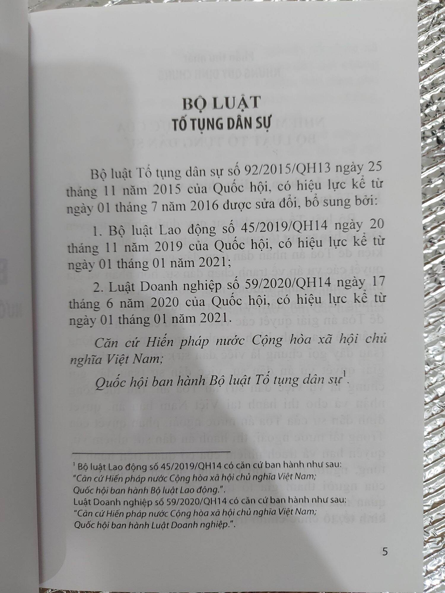 Bộ luật Tố tụng dân sự
