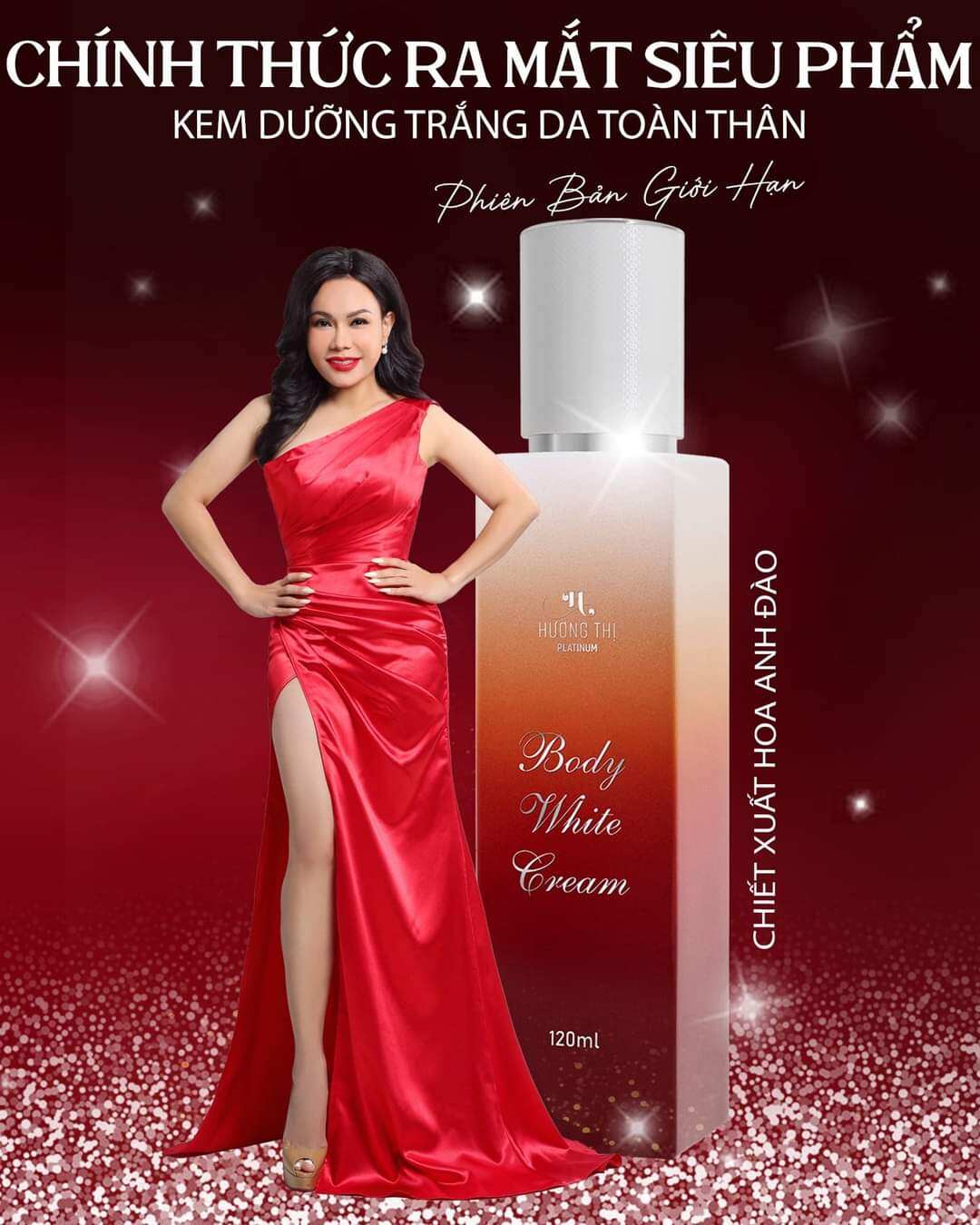 (KÈM QUÀ)Body hoa Anh Đào Hương thị 120ml