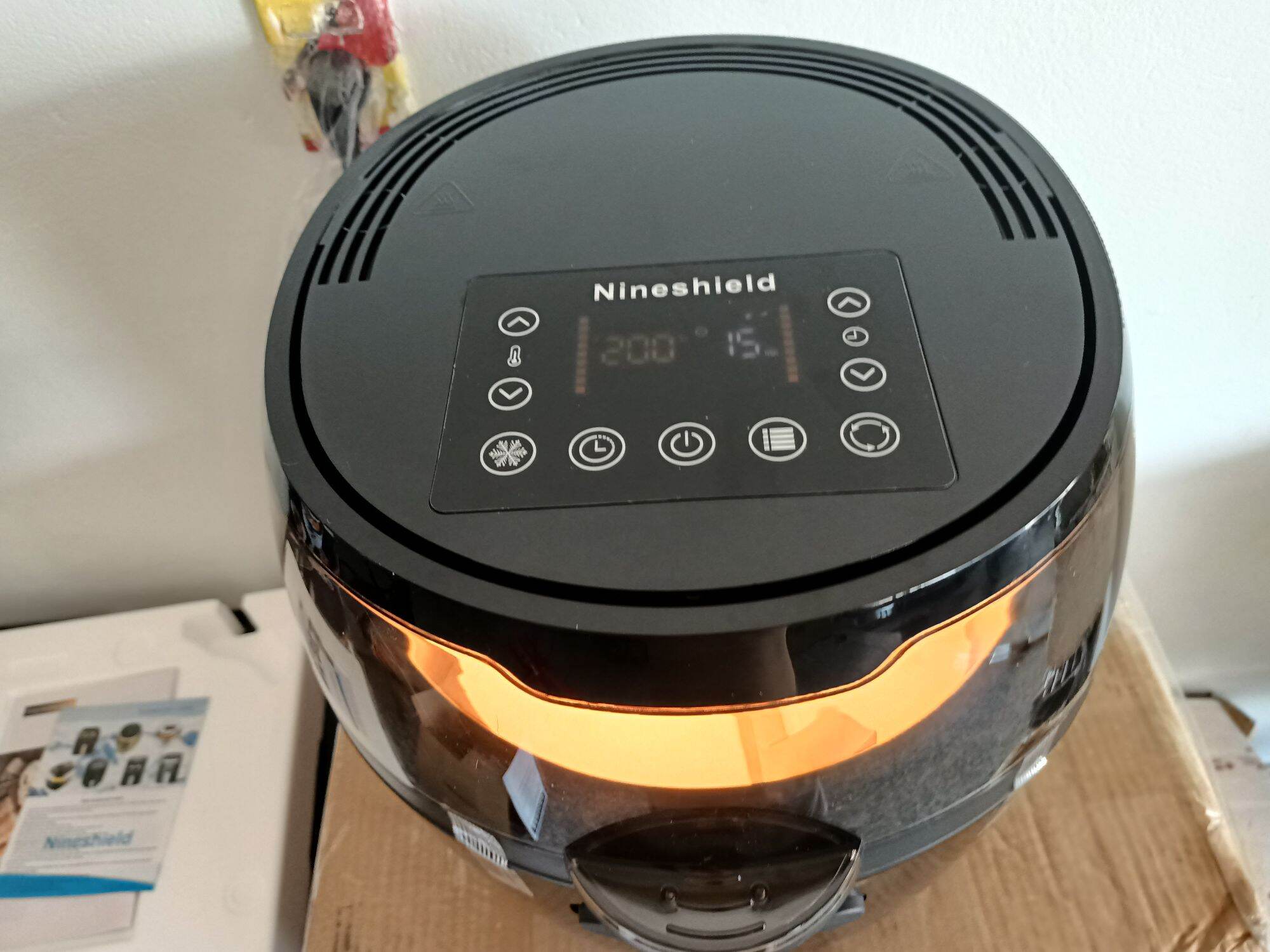 nồi chiên không dầu 8l