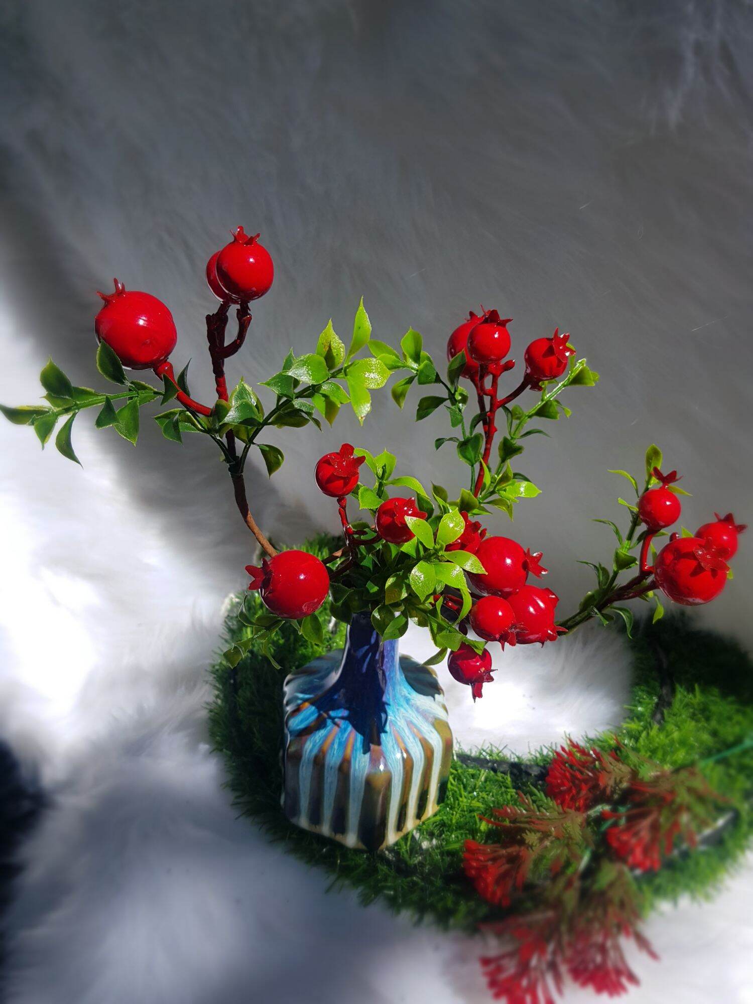 Bình hoa giả trang trí
