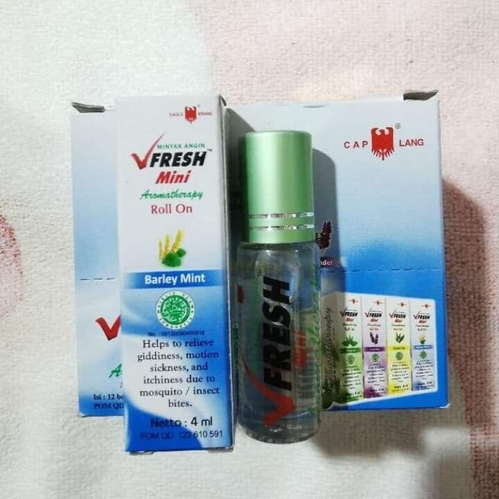 Dầu Gió tinh dầu thảo dược Vfresh 4ml các loại