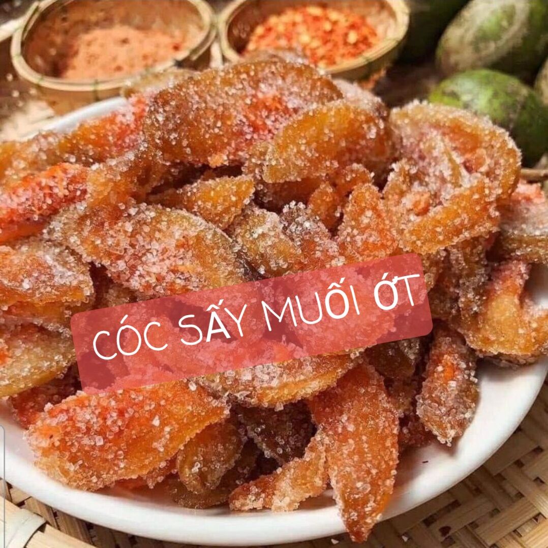 Cóc sấy muối ớt chua cay - hủ pet 250gr