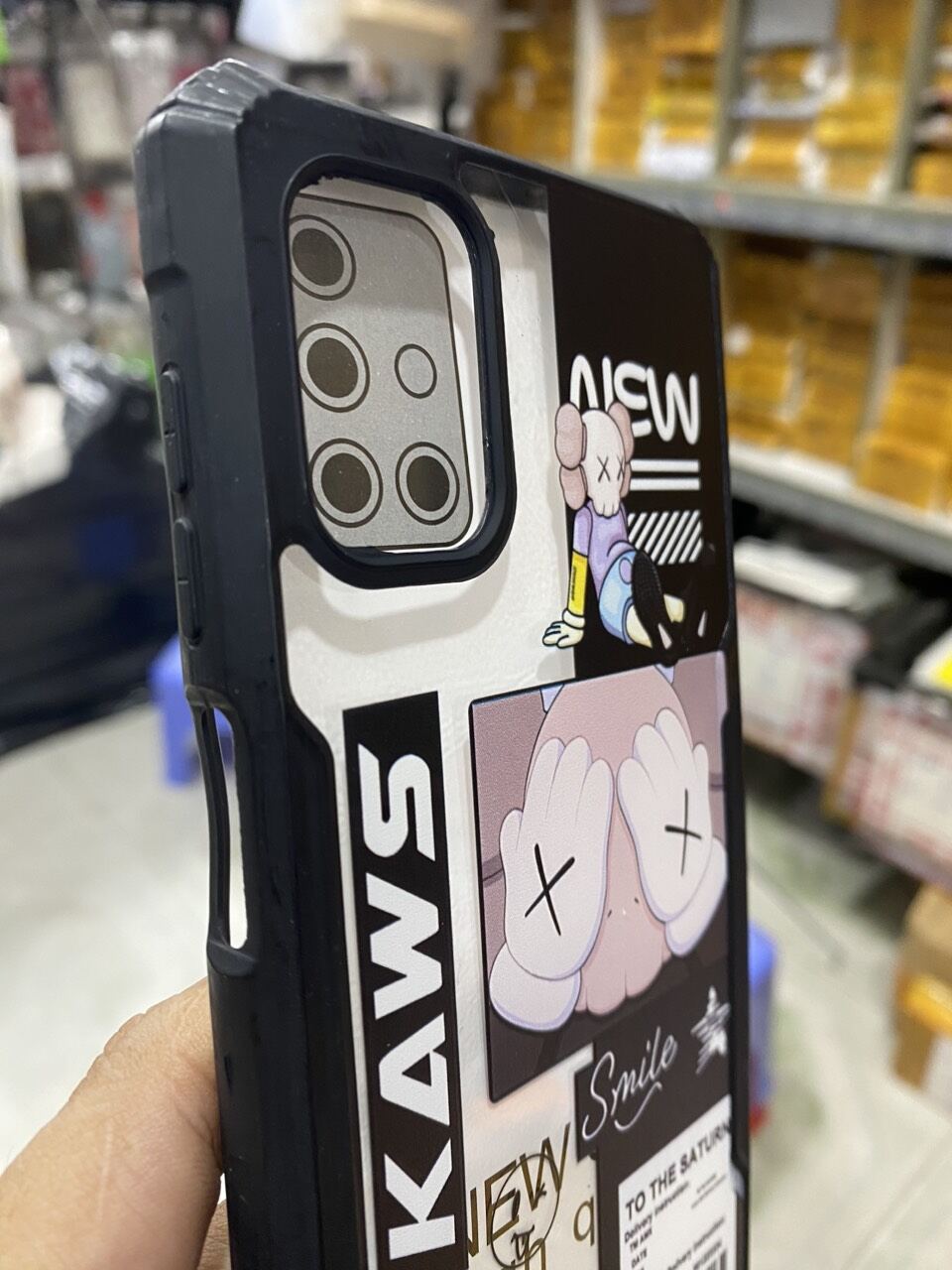 Case Ốp lưng Samsung M51 dẻo viền đen lưng in hình