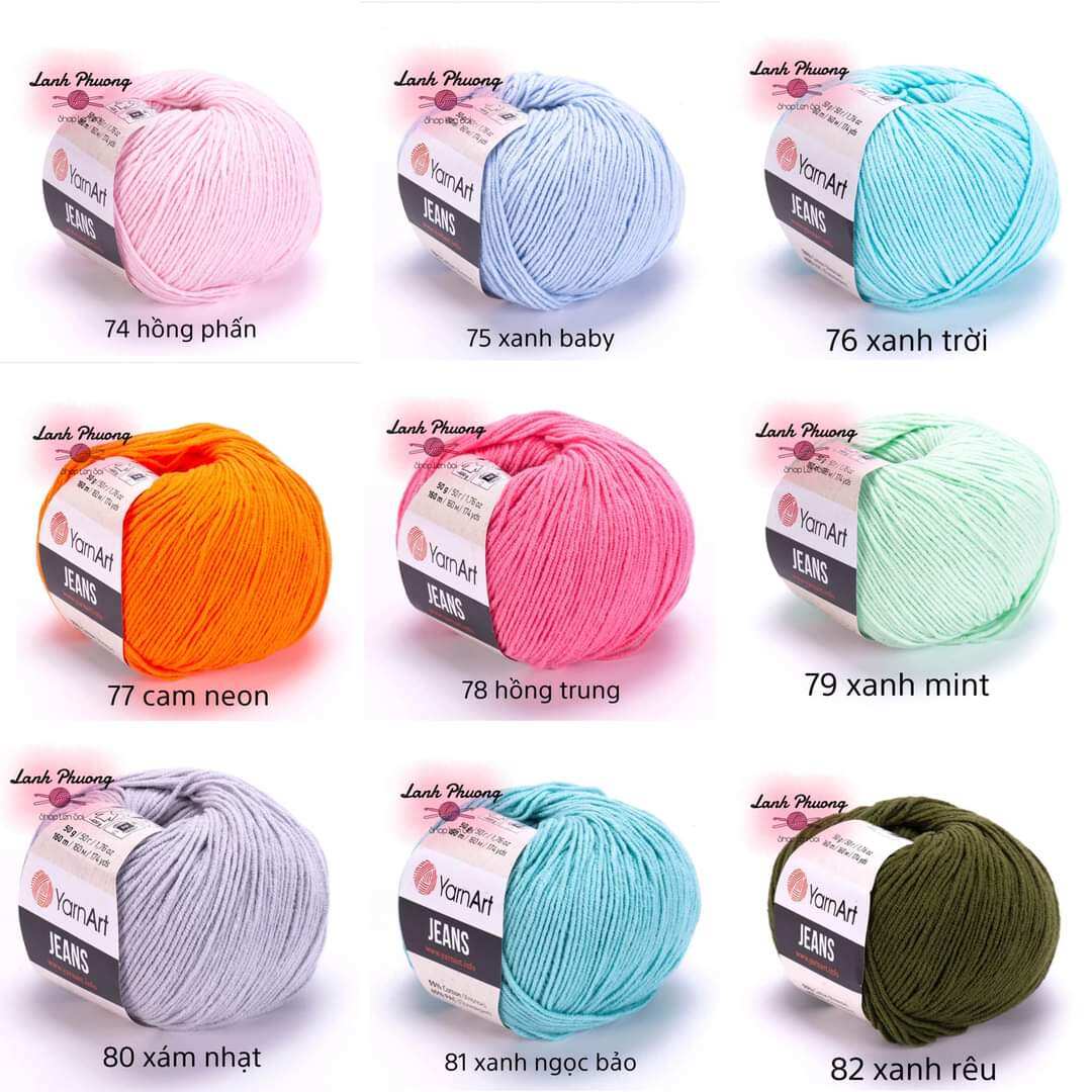 Len Jeans Art Thổ Nhĩ Kỳ 50gr