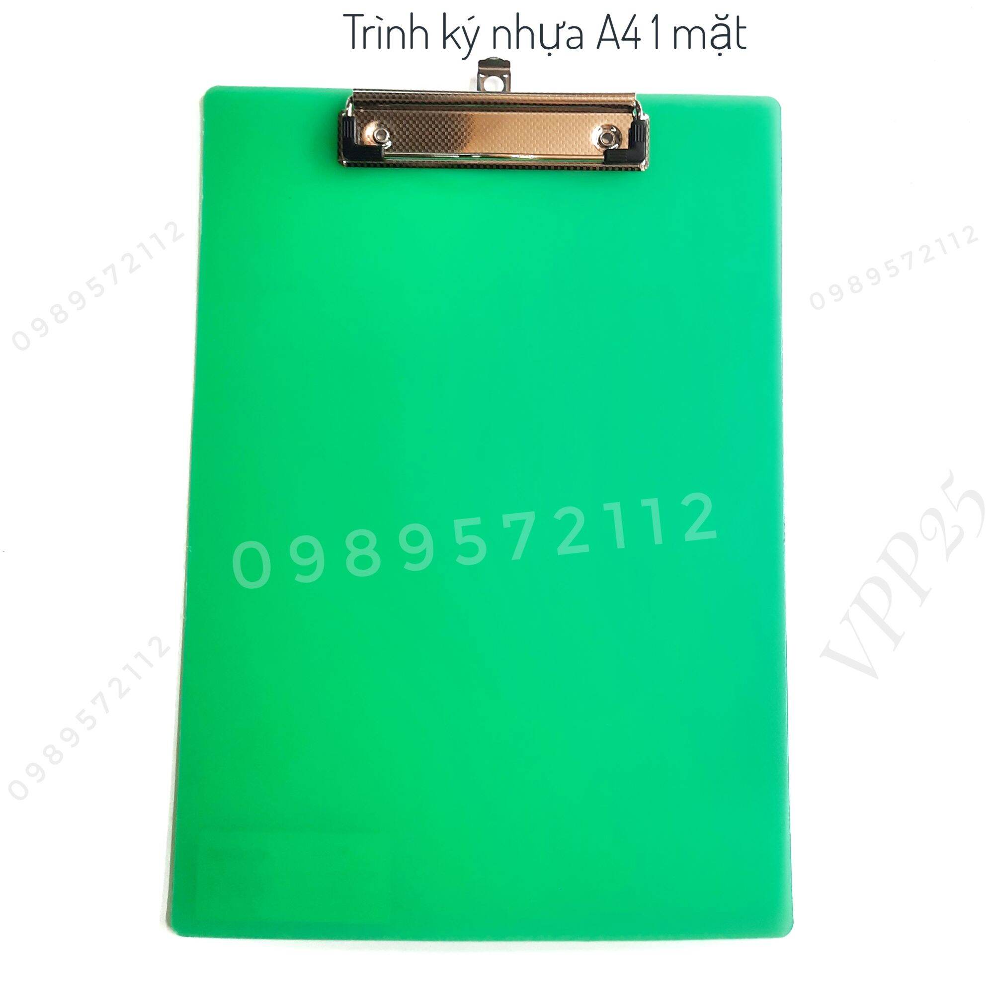 Trình ký nhựa 1 mặt A4