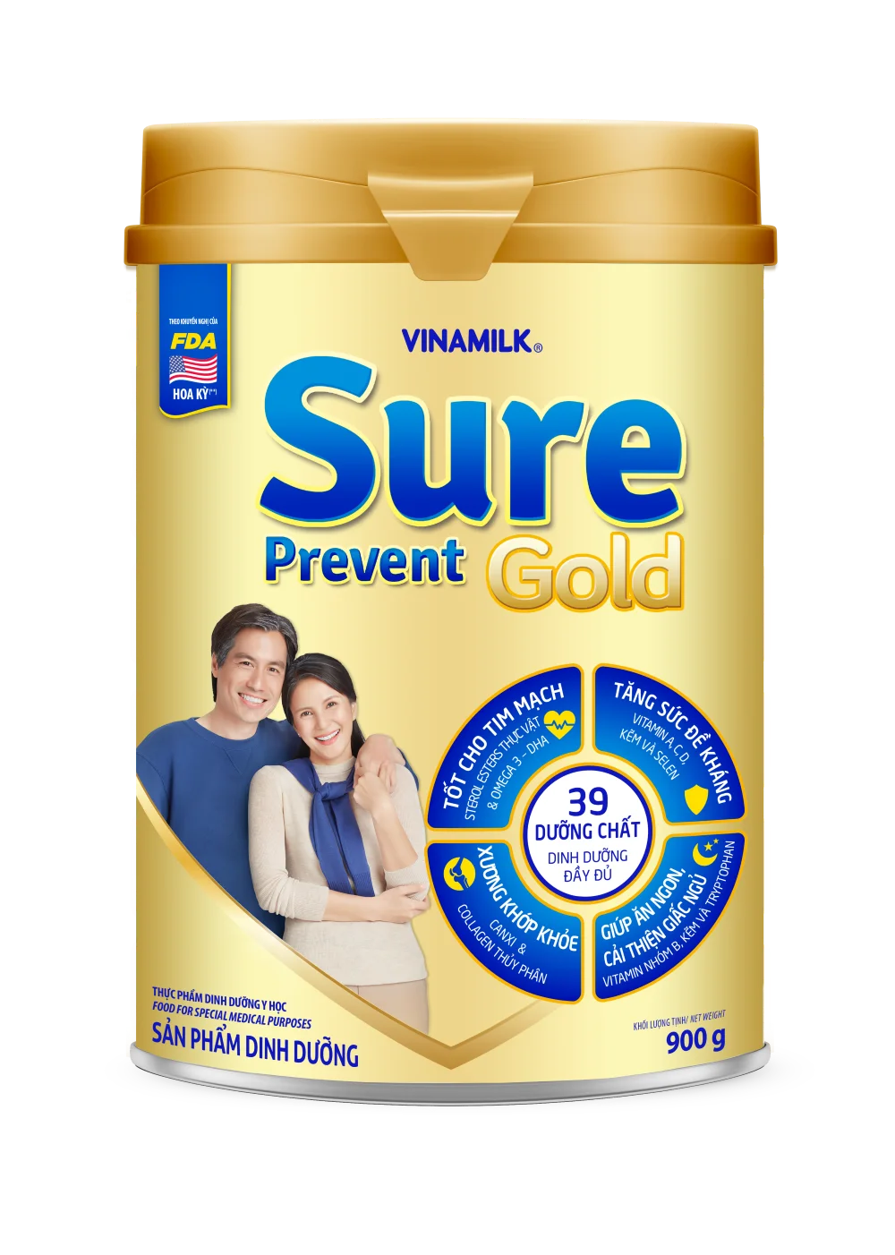 Sữa Bột Sure Prevent Gold - Hộp 900g