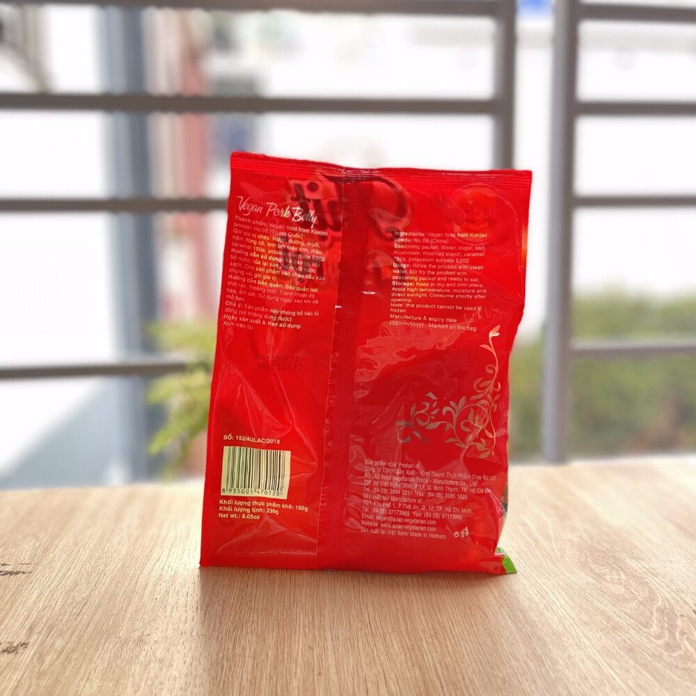 THỊT BA RỌI CHAY 230 G THỰC PHẨM CHAY ÂU LẠC ĐỒ CHAY.