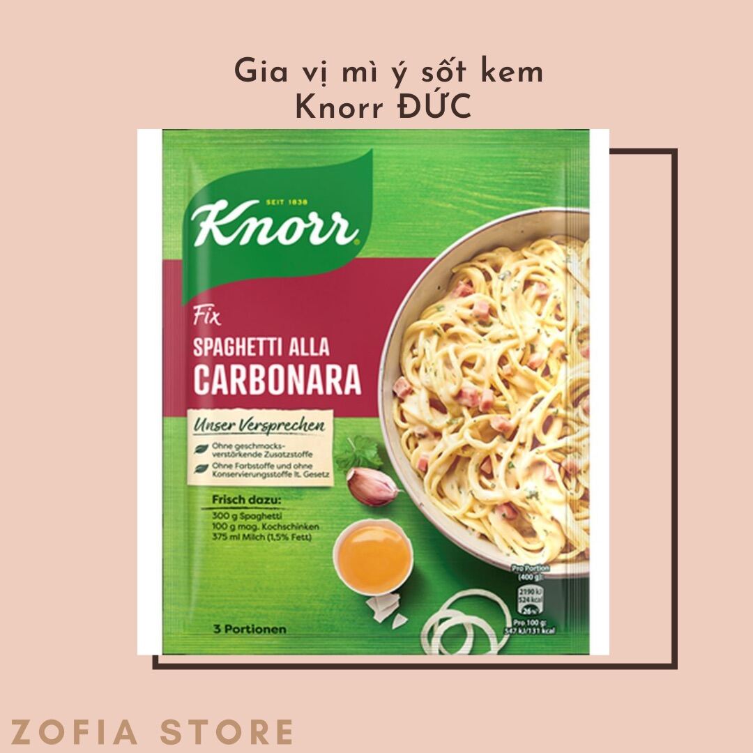 Sốt pasta Knorr