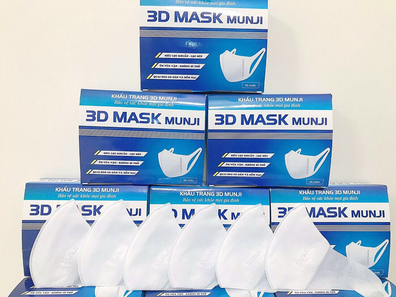 [13_3D] 3D Quai vải hộp 50 cái, 5D quai thun hộp 10 cái