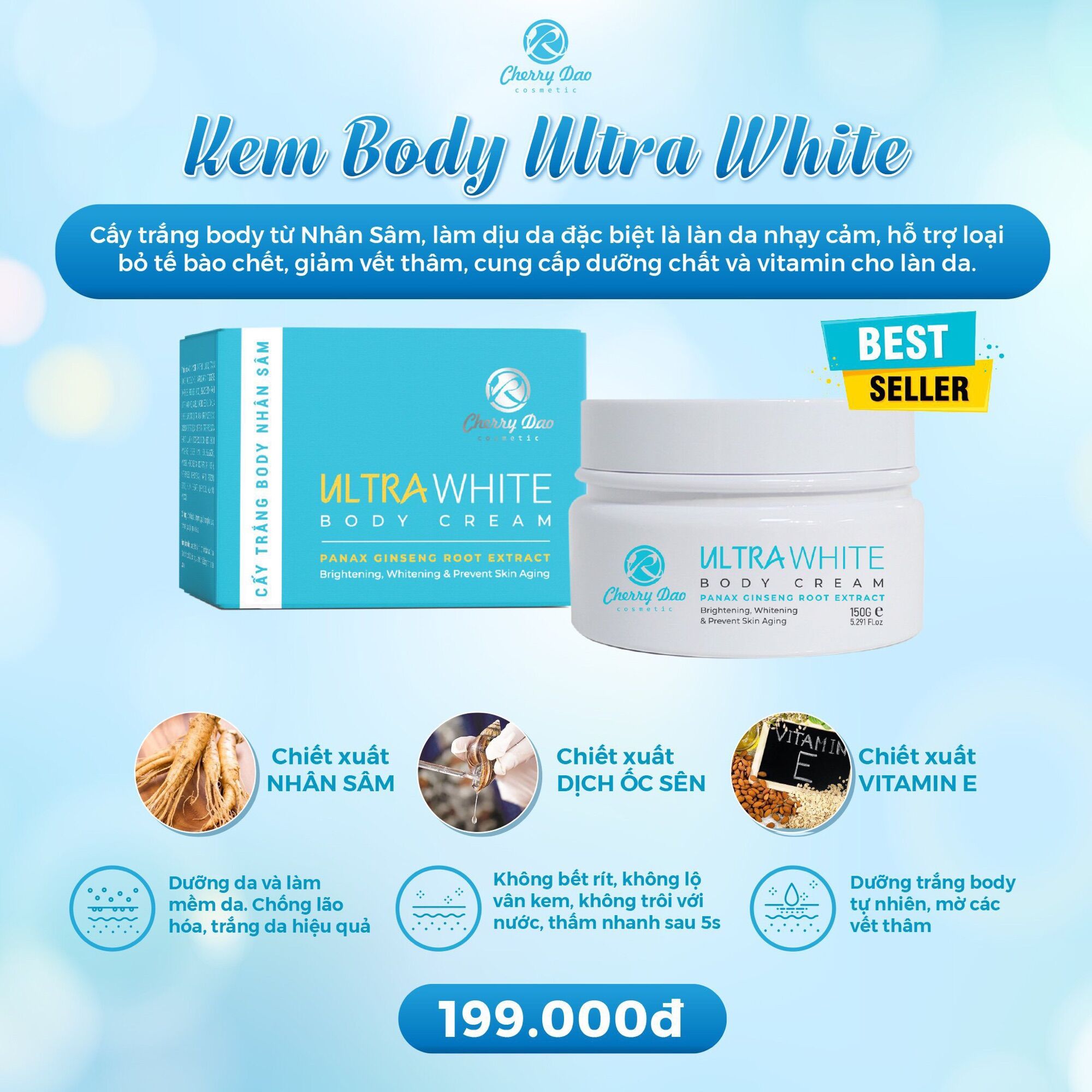 BODY TRẮNG DA TRONG VÒNG 7 NGÀY SỬ DỤNG MỸ PHẨM CHÍNH HÃNG CRD