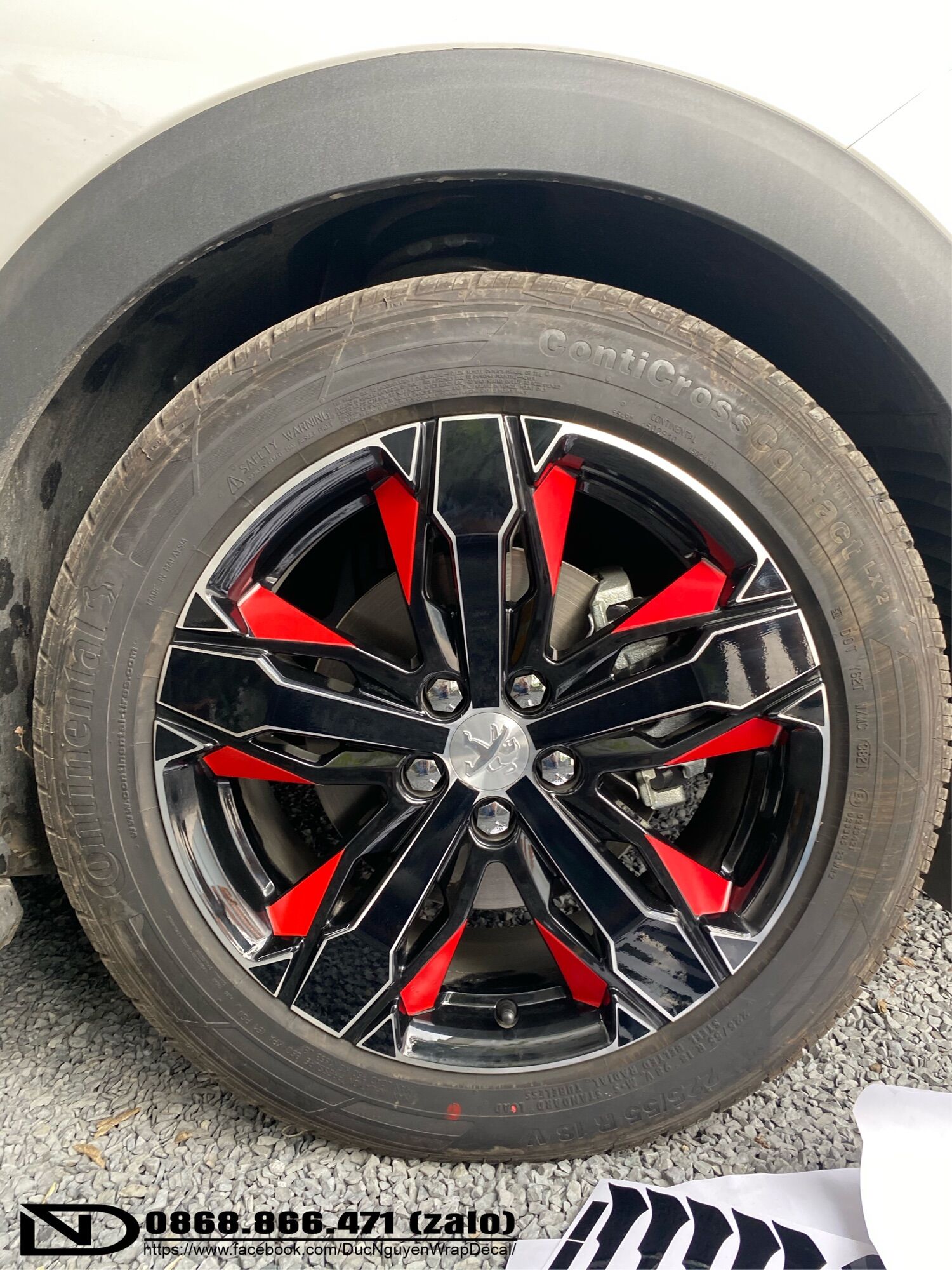 Decal dán mâm Peugeot 3008