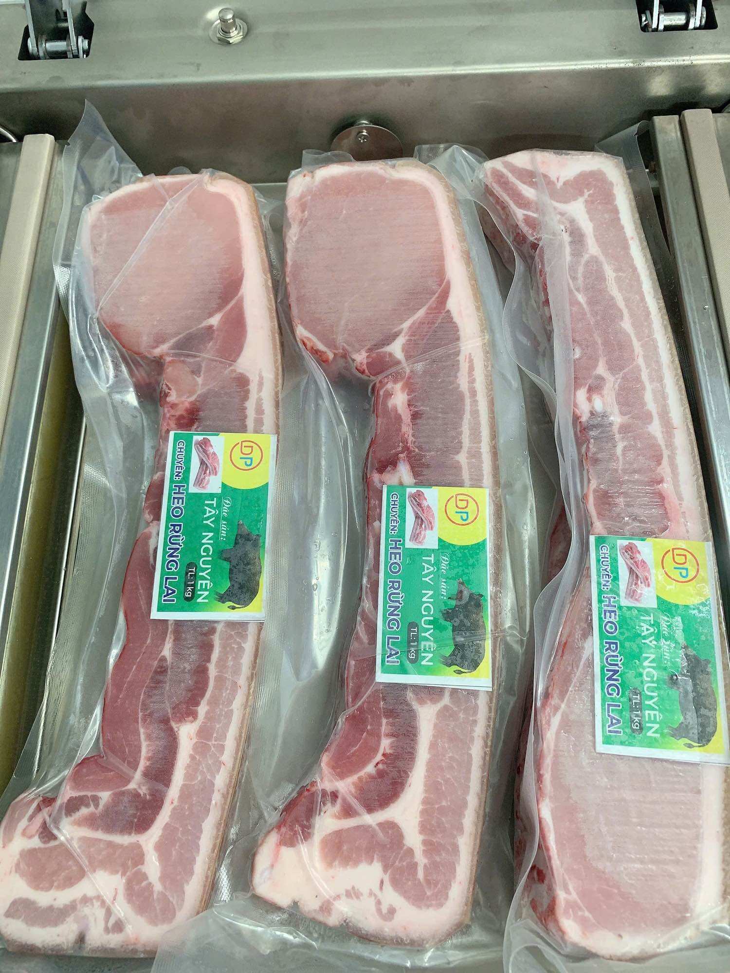 Mixed Wild Boar Pork, Fresh and Delicious Chewy Meat - 1kg (Delivery in Hcm Within 2 Hours)