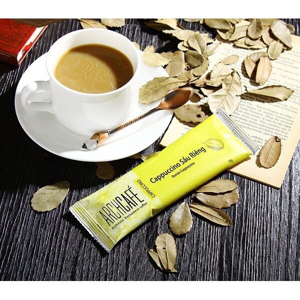 Cà Phê Hoà Tan Cappuccino Sầu Riêng ARCHCAFE (12 Gói x 18.5G)