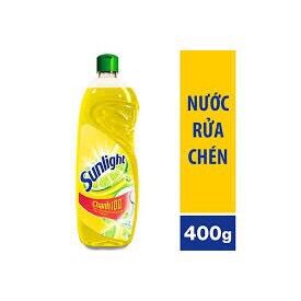Nước Rửa Chén Sunlight Hương Chanh Chai 400g