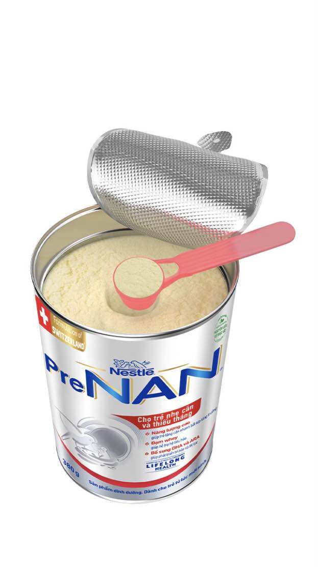 Sữa Bột Nestle Nan Pre (dành cho trẻ nhận cân hoặc thiếu tháng ) - Hộp 380g