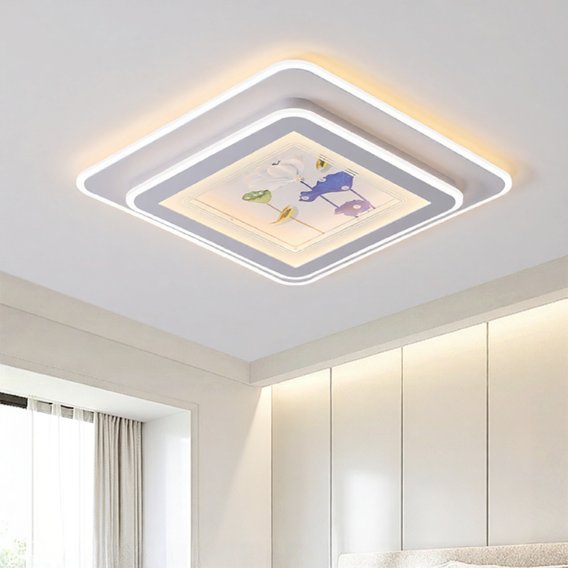 YILAITE | Đèn Trần LED Pha Lê Hiện Đại Đơn Giản