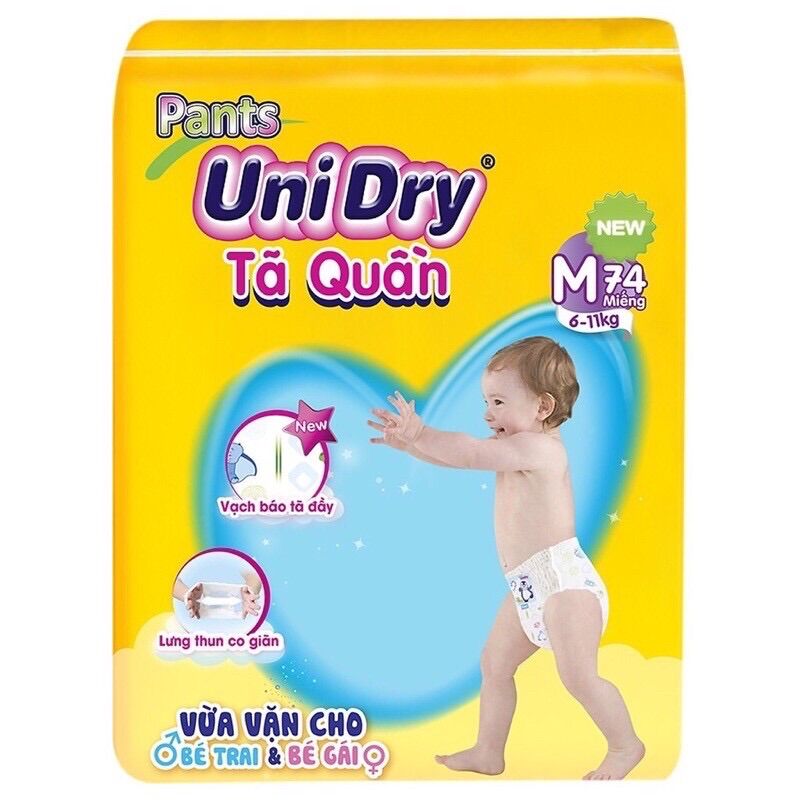 Tã quần unidry m74 mẫu mới