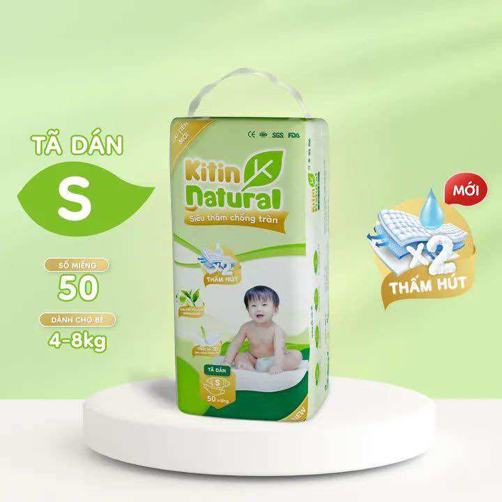Tả Kitin Trà Xanh, tả dán