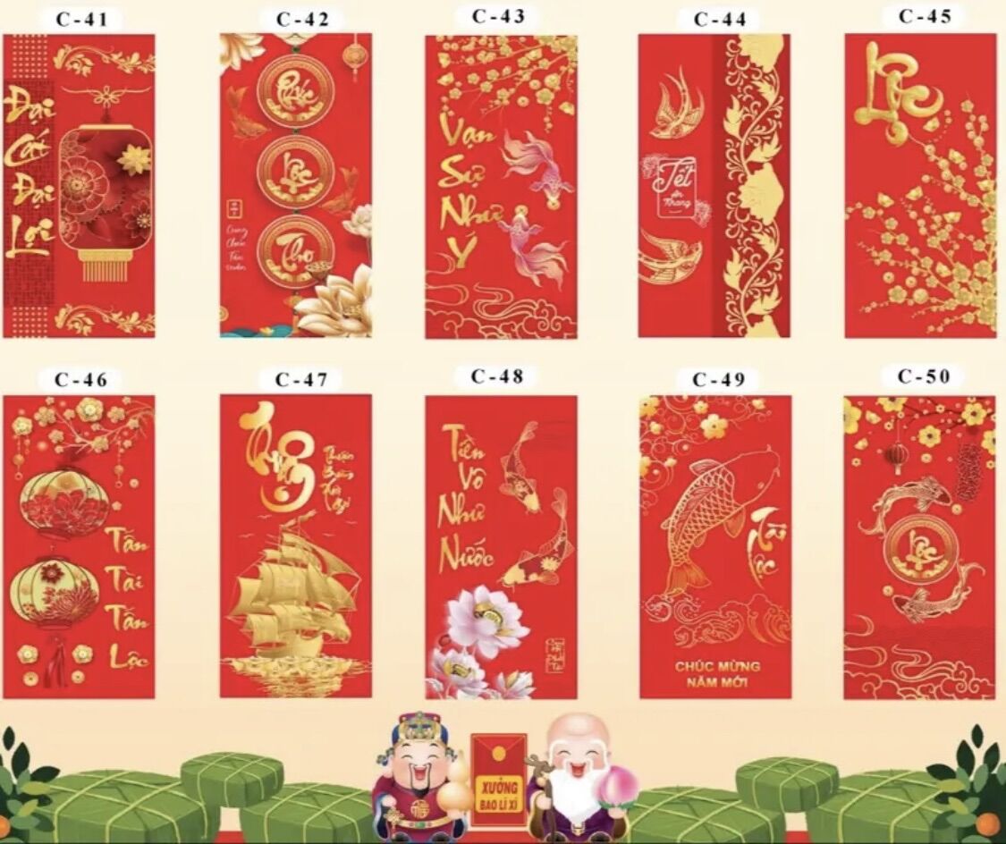 Bao lì xì truyền thống