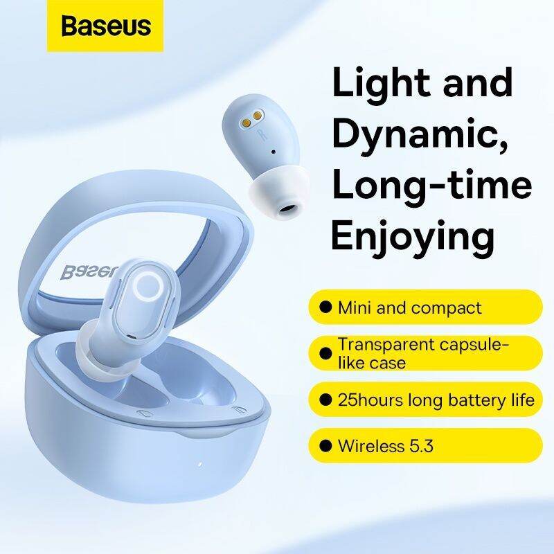 Tai Nghe Baseus WM02 Bluetooth 5.3 Phiên Bản Mới