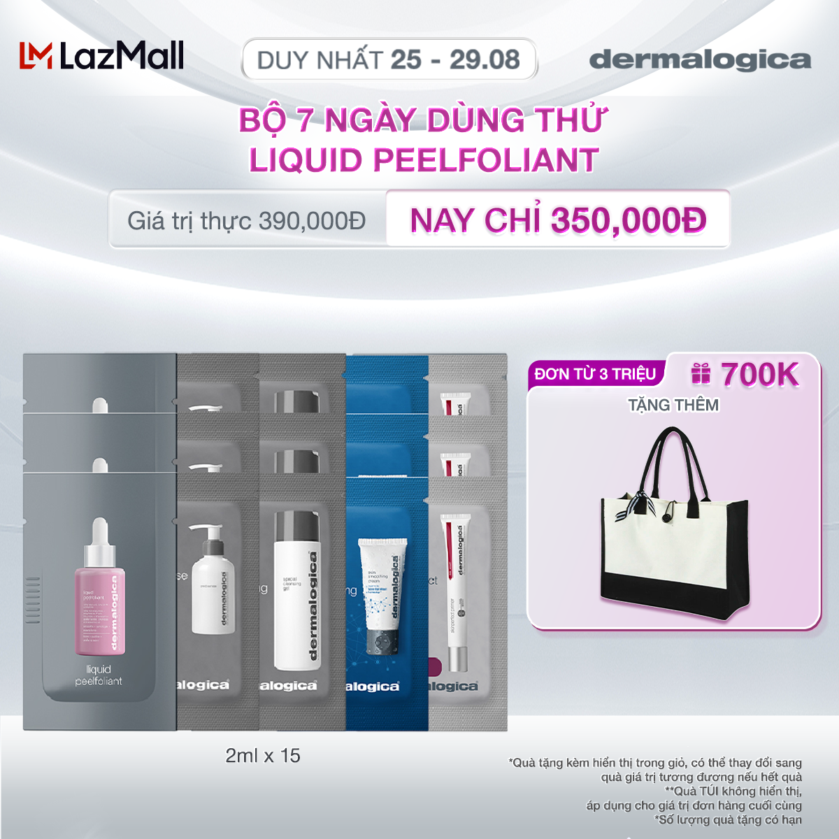 Bộ 7 ngày dùng thử Liquid Peelfoliant - Tái tạo toàn diện chuẩn chuyên gia