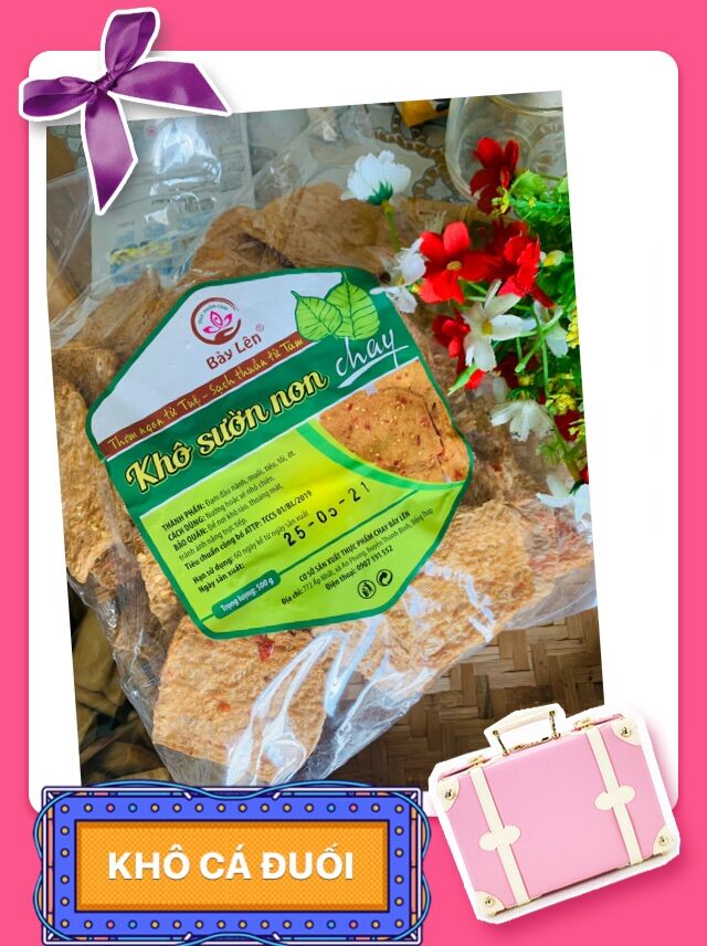KHÔ SƯỜN NON CHAY VỊ TIÊU