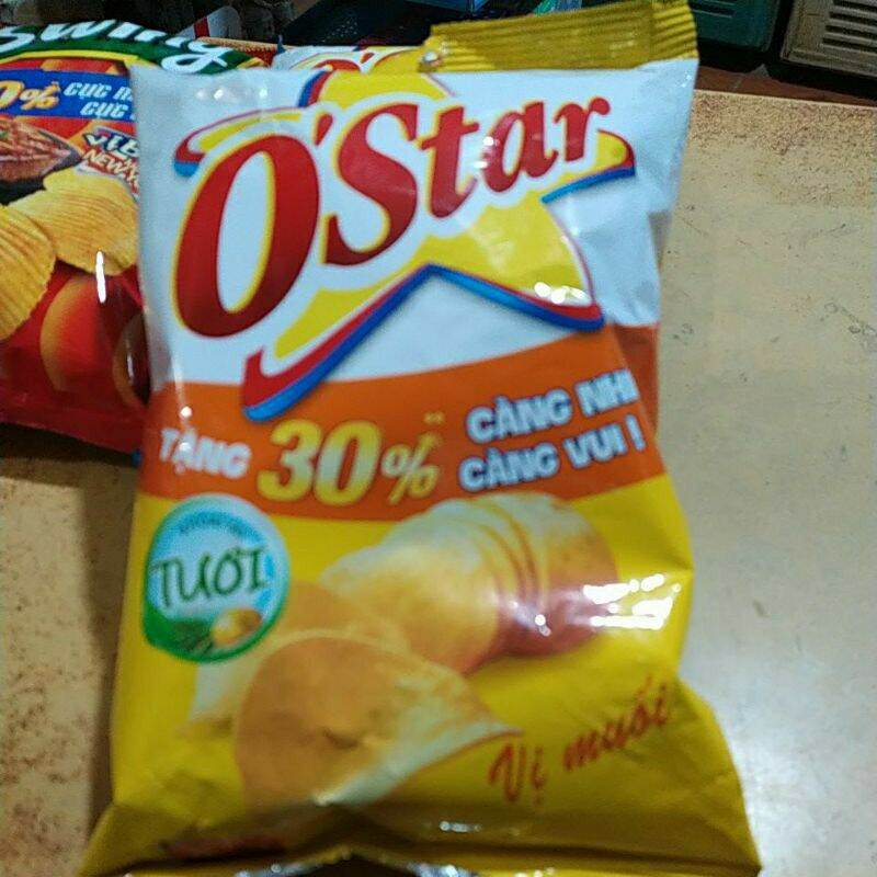 combo 5. gói snack ostar , swing,  đủ vị 63 gam