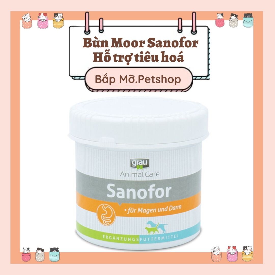 BÙN HỖ TRỢ TIÊU HOÁ GRAU SANAFOR CHO CHÓ MÈO NHẬP ĐỨC