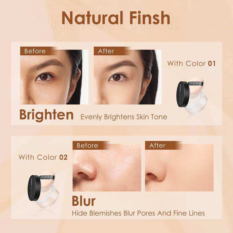 FOCALLURE Cushion và Phấn Phủ Kiểm Soát Dầu