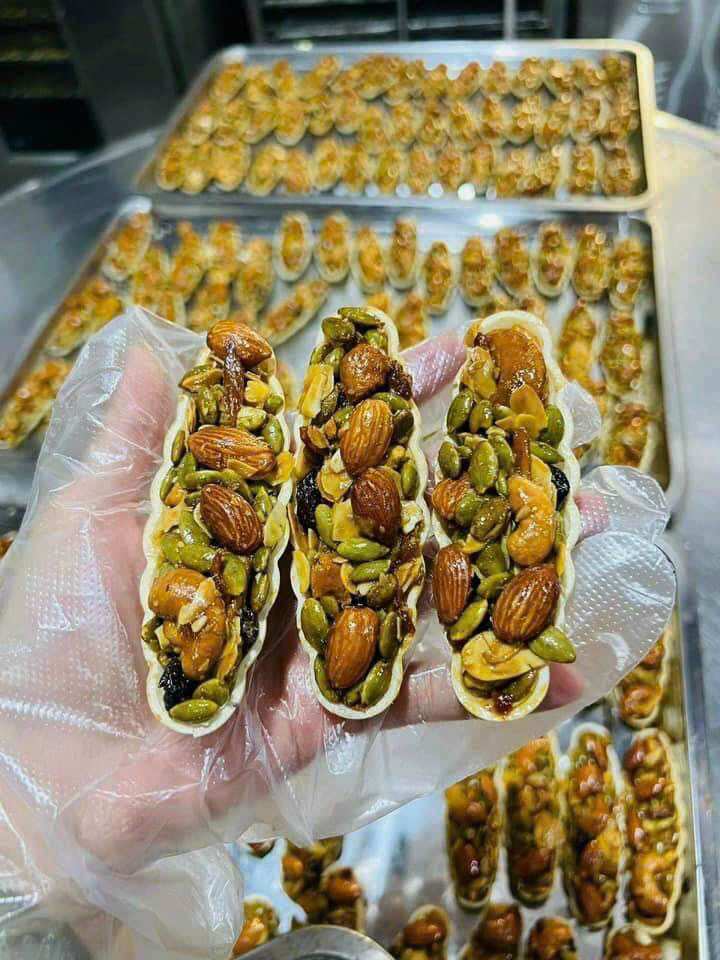 [HỘP 500g] BÁNH THUYỀN MIX HẠT DINH DƯỠNG SIÊU HẠT