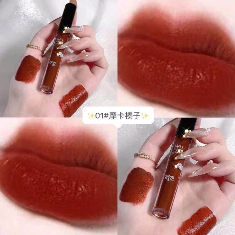 Set 5 cây son nhung mờ Vongee Hạt Trắng