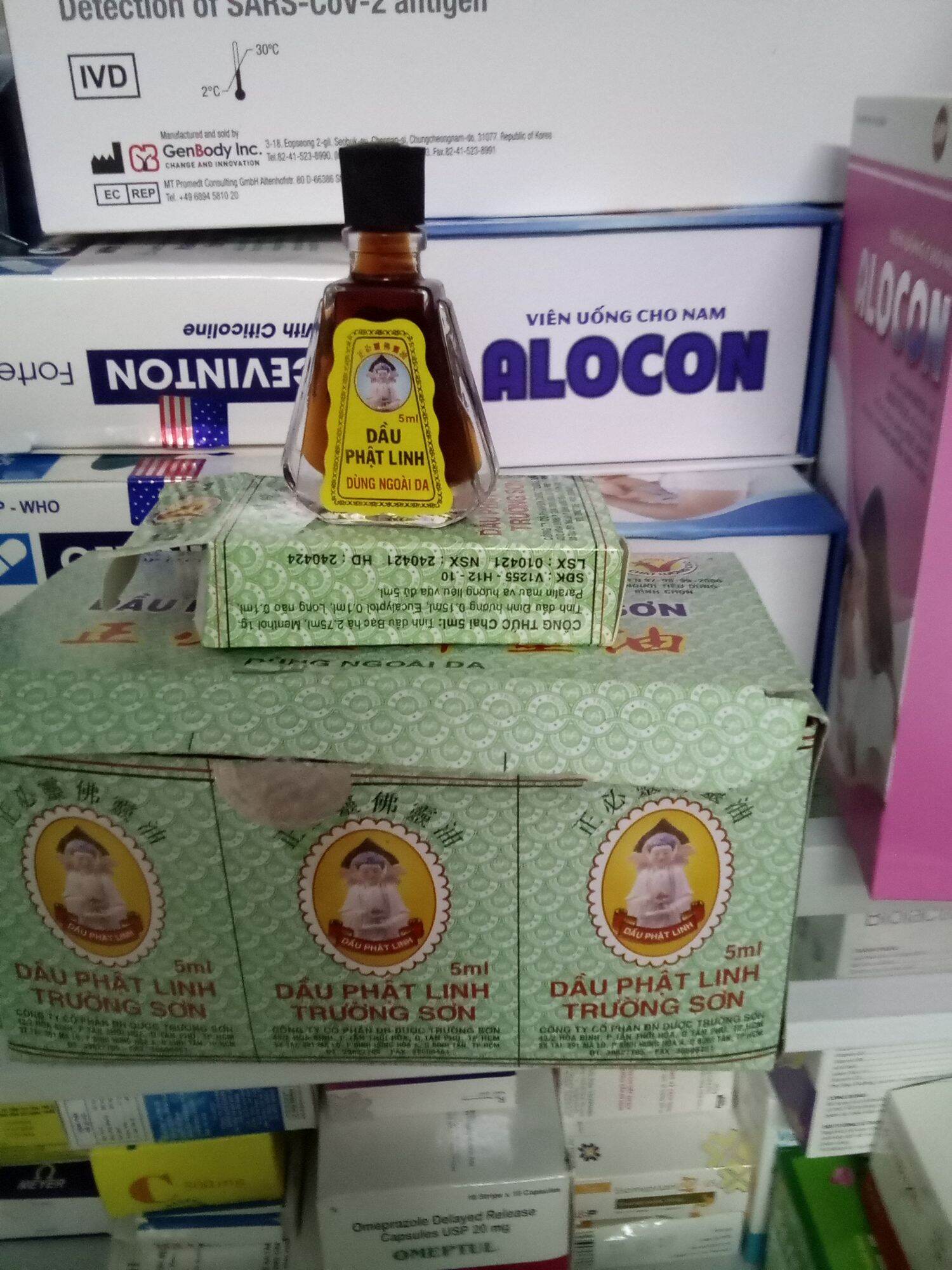 DẦU GIÓ PHẬT LINH 5ML TRƯỜNG SƠN