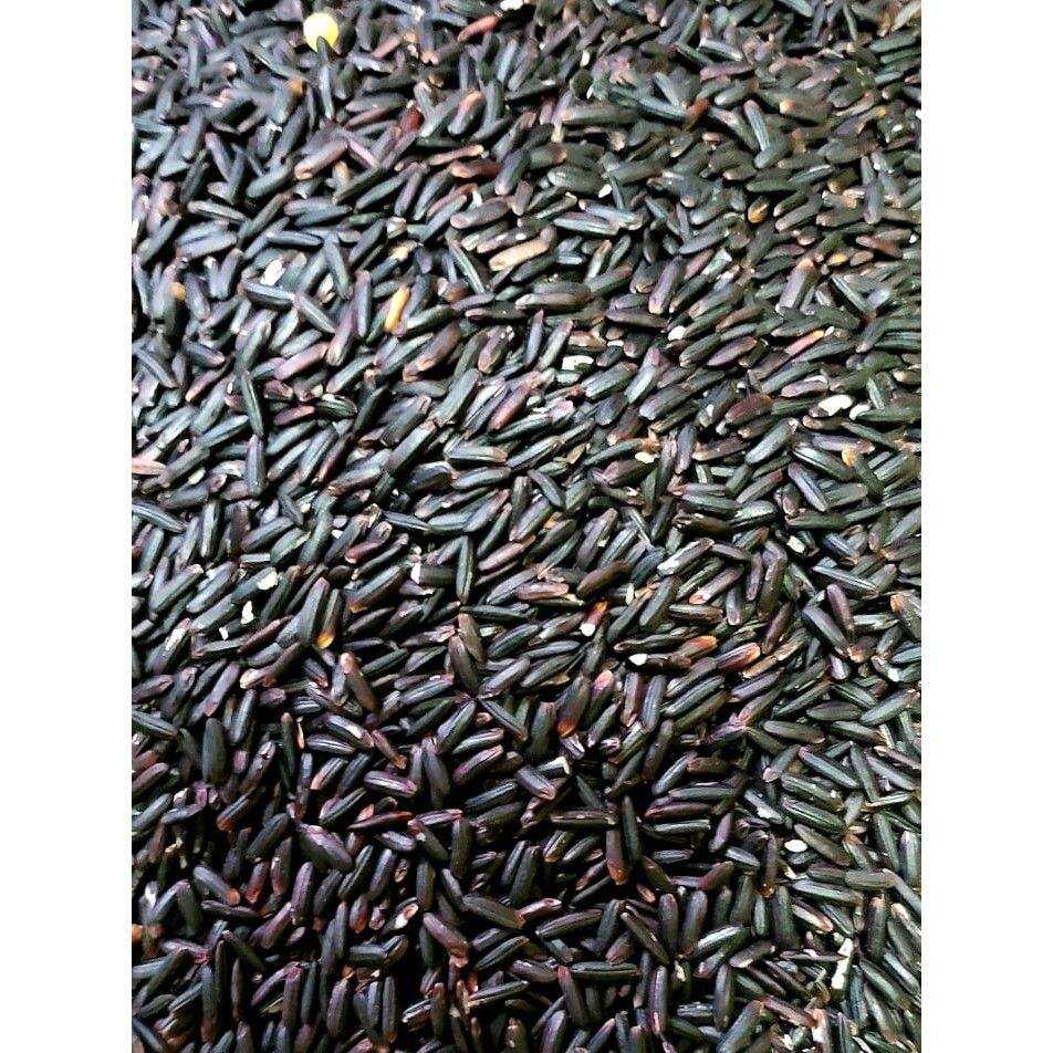 1kg Gạo lứt đen Điện Biên dẻo - mới - siêu ngon (dành cho thực dưỡng, giảm cân)