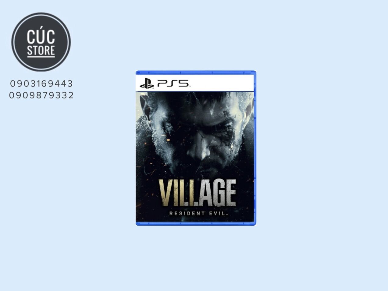Đĩa chơi game PS5: Resindent Evil 8: Village