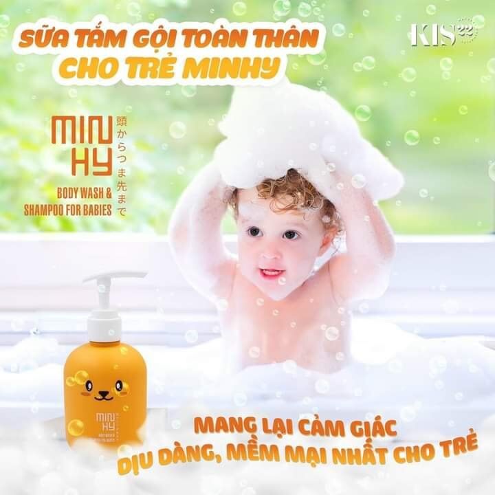 Sữa tắm gội trẻ em minhy
