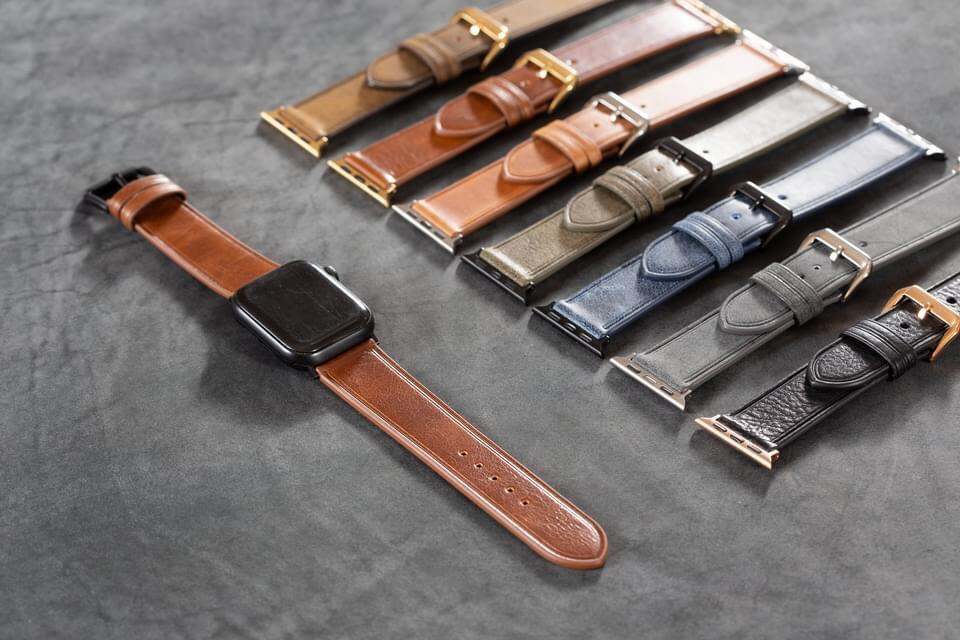 Dây Đồng Hồ Apple Watch Da Bò Simple