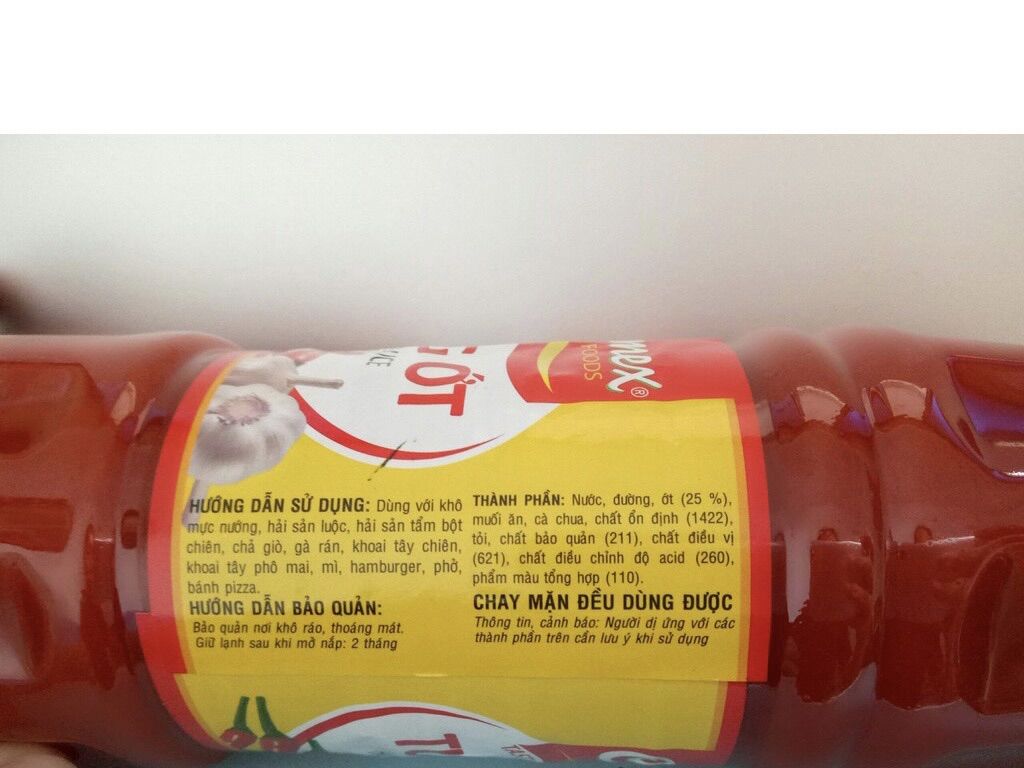 Tương ớt Cholimex chai 830g