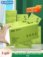 blueguan | Giấy Thấm Tự Nhiên Từ Gỗ 5 Lớp Dày