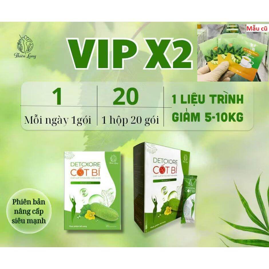 [Bao bì mới] 40 gói Trà giảm cân bí đao detox NiTishop bí đao giảm cân nhanh trà giảm cân bí xanh