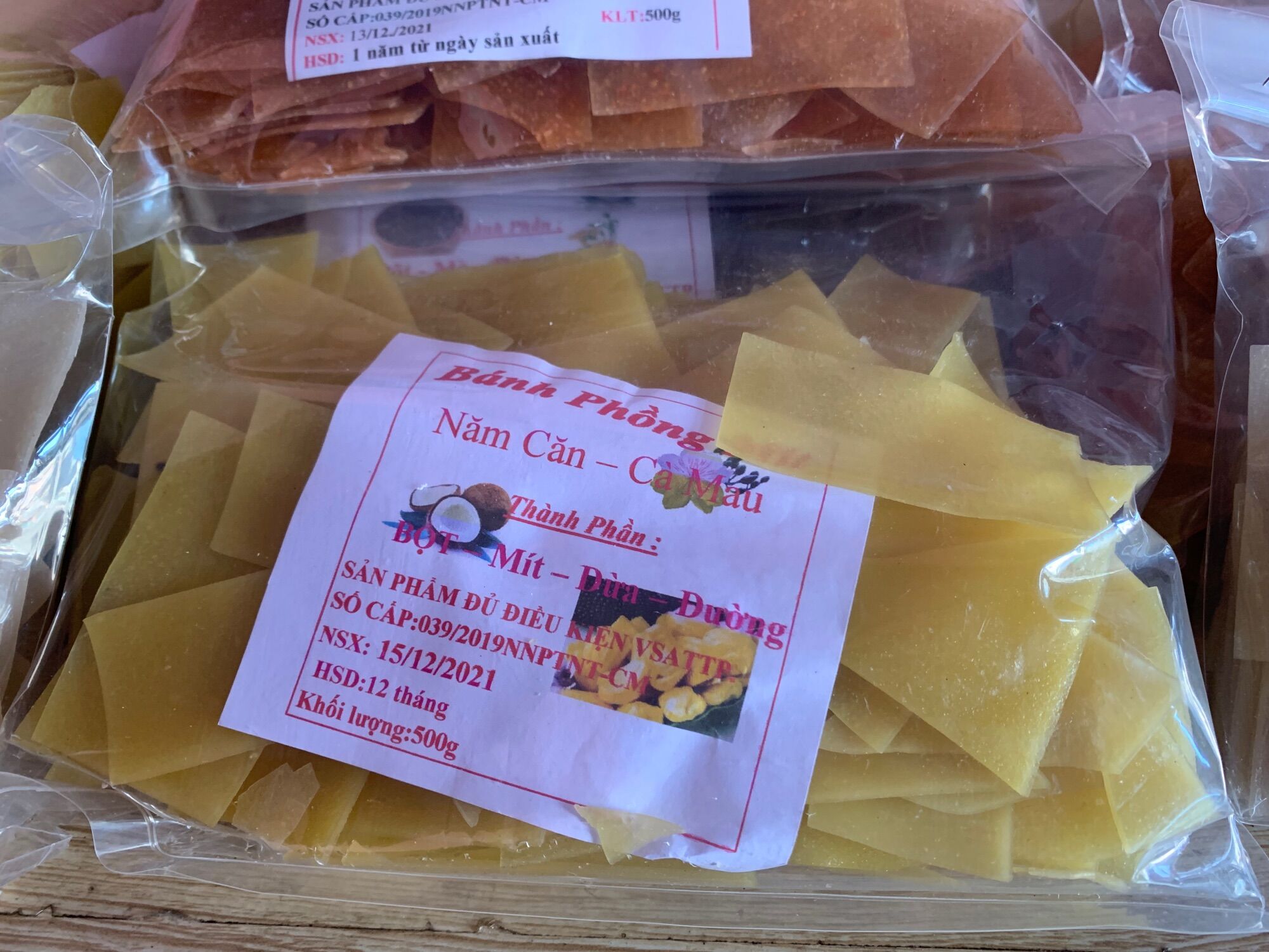 Bánh phồng mít