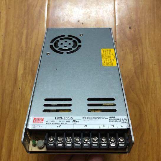 Nguồn meanwell 5v 10a 5v 15a 5v 20a 5v 32a 5v 40a 5v 60a. hàng cũ tháo máy