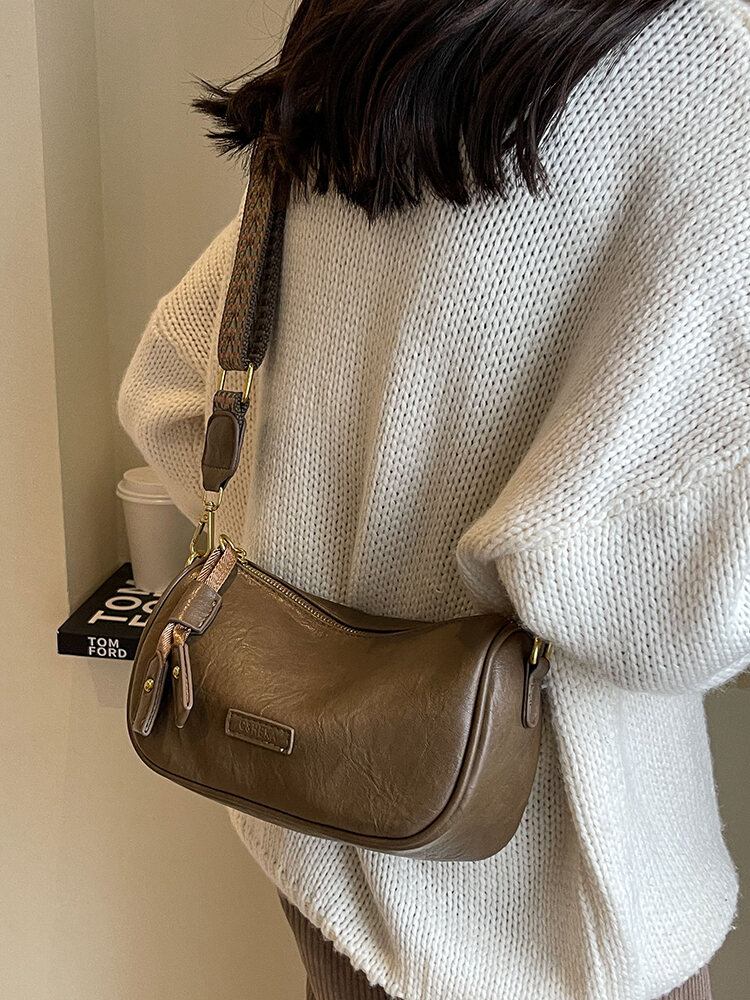 Túi Đeo Chéo Hình Ô Vuông Thời Trang Boston Túi Đeo Vai Đơn Thời Trang Mùa Thu Đông Mới Của Các Nhà Thiết Kế Nhỏ Túi Đệm Mềm PU